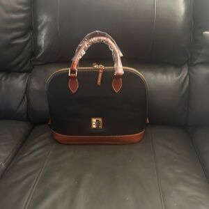 Dooney & Burke Zip Zip Satchel Bag